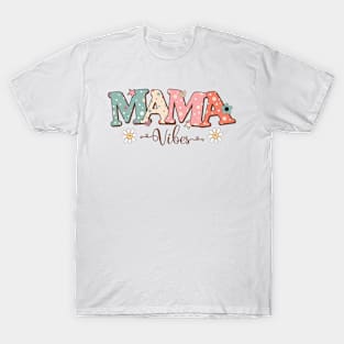 Mama Vibes Floral T-Shirt